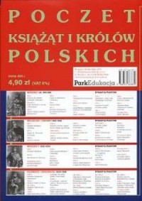 Poczet książąt i królów polskich - okładka książki