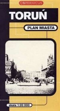 Toruń. Plan miasta (skala 1:20 - okładka książki
