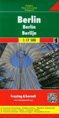Berlin. City map (skala 1: 17 500) - okładka książki