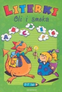 Literki Oli i smoka 5-7 lat - okładka książki