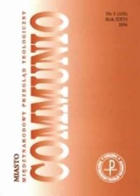 Communio nr 5(155)/2006. Wydanie - okładka książki