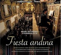 Fiesta Andina - historyczne organy - pudełko audiobooku