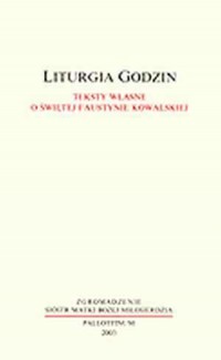 Liturgia Godzin. Teksty własne - okładka książki