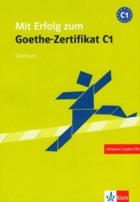 Mit Erfolg zum Goethe-Zertifikat - okładka książki