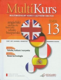 Multikurs. Tom 13 (+ CD) - okładka książki