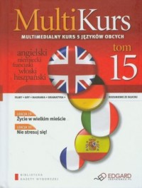 Multikurs. Tom 15 (+ CD) - okładka książki