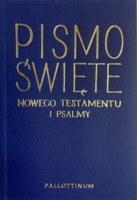 Nowy Testament i Psalmy A6 - okładka książki