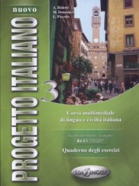Nuovo Progetto Italiano 3. Quaderno - okładka podręcznika