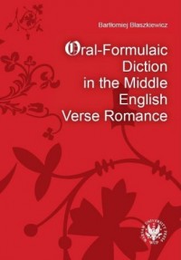 Oral-Formulaic Diction in the Middle - okładka książki