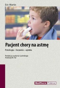 Pacjent chory na astmę - okładka książki