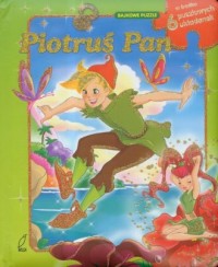 Piotruś Pan (6 puzzlowych układanek) - okładka książki