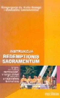 Redemptionis sacramentum - okładka książki