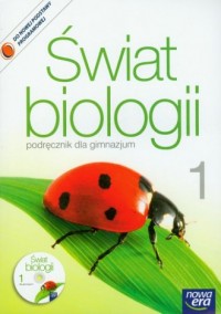 Świat biologii. Klasa 1. Gimnazjum. - okładka podręcznika