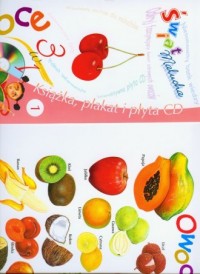 Świat malucha 1. Owoce (+ CD) - okładka książki