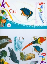 Świat malucha. Ptaki (+ CD) - okładka książki