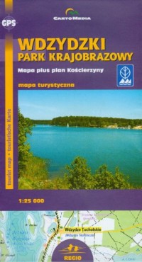 Wdzydzki Park Krajobrazowy (mapa - okładka książki