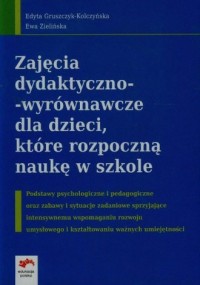 Zajęcia dydaktyczno-wyrównawcze - okładka książki