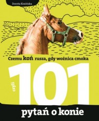 101 pytań o konie - okładka książki