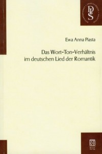 Das Wort-Ton-Verhältnis im deutschen - okładka książki