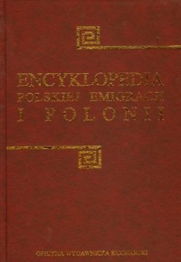 Encyklopedia polskiej emigracji - okładka książki