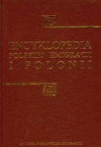 Encyklopedia polskiej emigracji - okładka książki