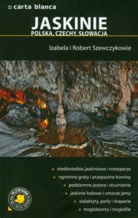 Jaskinie. Polska, Czechy, Słowacja - okładka książki