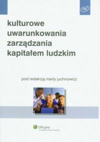 Kulturowe uwarunkowania zarządzania - okładka książki