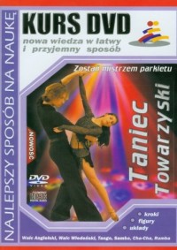 Kurs DVD. Taniec towarzyski - okładka książki