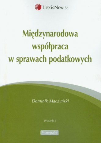 Międzynarodowa współpraca w sprawach - okładka książki