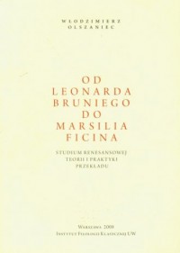 Od Leonarda Bruniego do Marsilia - okładka książki