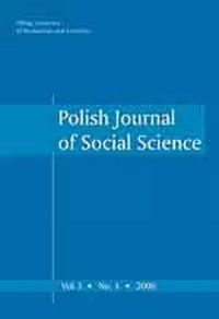Polish Journal of Social Science. - okładka książki