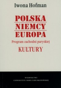 Polska - Niemcy. Europa. Program - okładka książki