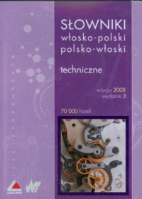 Słowniki włosko-polskie i polsko-włoskie - okładka książki