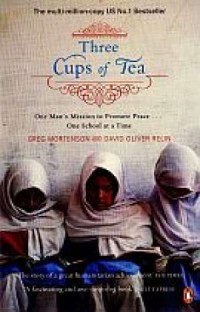 Three Cups of Tea - okładka książki