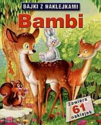 Bambi. Bajki z naklejkami - okładka książki