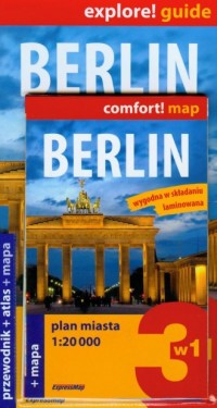 Berlin. Zestaw przewodnikowy 3 - okładka książki