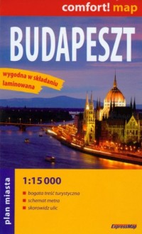 Budapeszt. Plan miasta - okładka książki