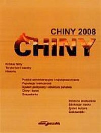 Chiny 2008 - okładka książki