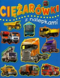 Ciężarówki z nalepkami - okładka książki