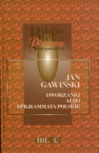 Dworzanki albo epirgrammata polskie - okładka książki