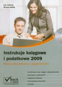 Instrukcje księgowe i podatkowe - okładka książki