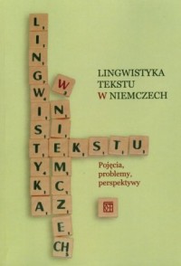 Lingwistyka tekstu w Niemczech. - okładka książki