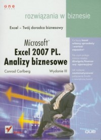 Microsoft Excel 2007 PL. Analizy - okładka książki