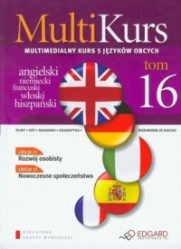 Multikurs. Tom 16 (+ CD) - okładka książki
