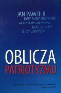 Oblicza patriotyzmu - okładka książki