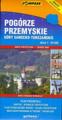 Pogórze Przemyskie Góry Sanocko-Turczańskie - okładka książki