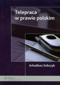 Telepraca w prawie polskim - okładka książki