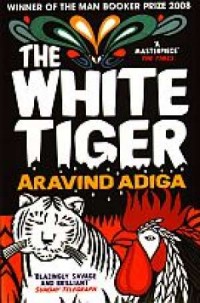 The white tiger - okładka książki