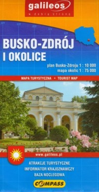 Busko Zdrój i okolice (mapa turystyczna - okładka książki