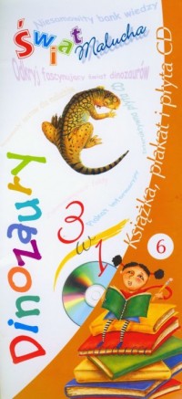 Dinozaury świat malucha (+ CD) - okładka książki